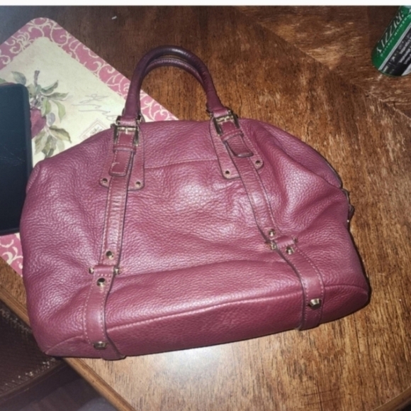 🍂🍁VINTAGE Michael Kors Bedford Legacy Convertible Satchel - Picture 3 of 8